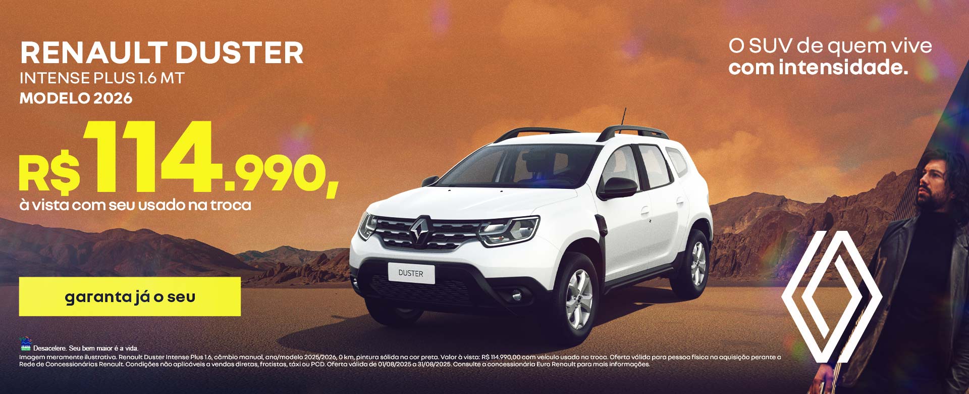 RENAULT DUSTER INTENSE 2026