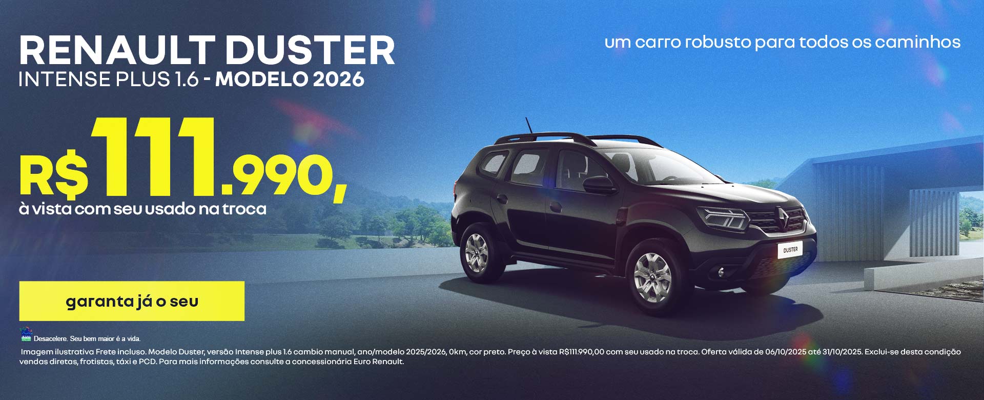 RENAULT DUSTER INTENSE 2026