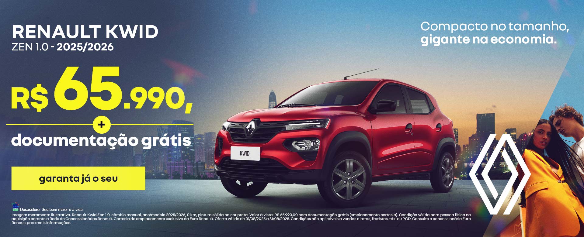 RENAULT KWID ZEN 1.0 2025/2026