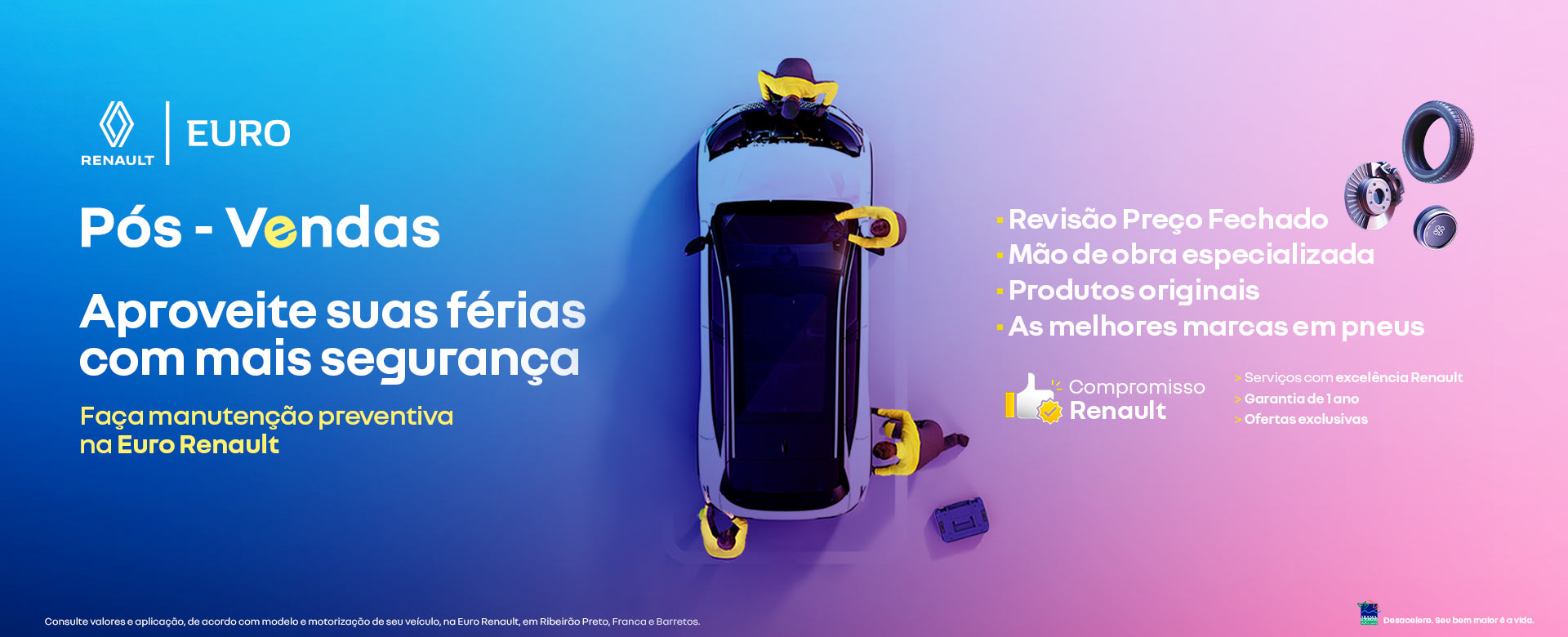 PÓS VENDAS - Aproveite suas férias