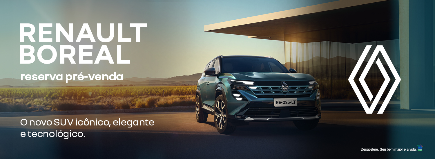 RENAULT BOREAL | Pré-venda