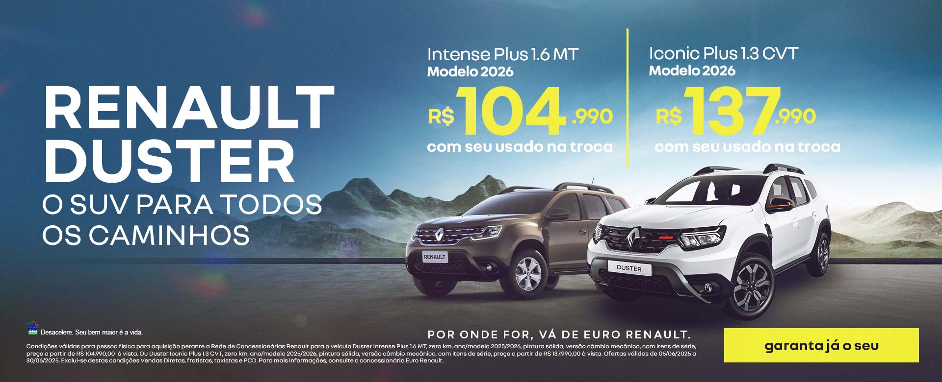 RENAULT DUSTER INTENSE E ICONIC