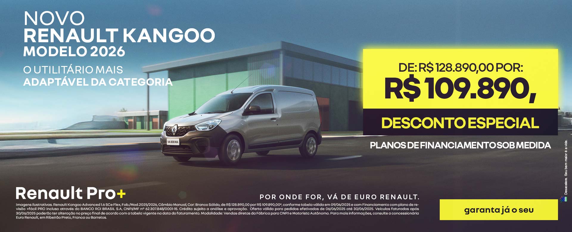 NOVO RENAULT KANGOO MODELO 2026