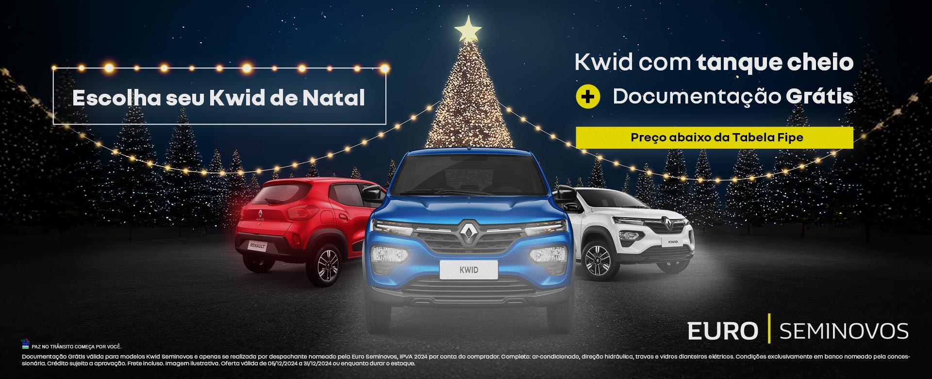 escolha seu kwid de natal 